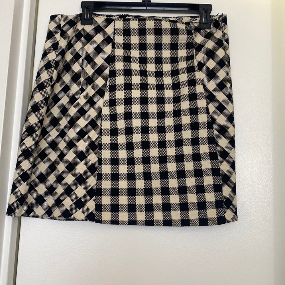 Checkered skirt